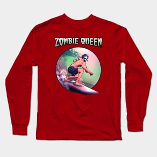 Ghost Inspired Zombie Queen Ghuleh Art Long Sleeve T-Shirt